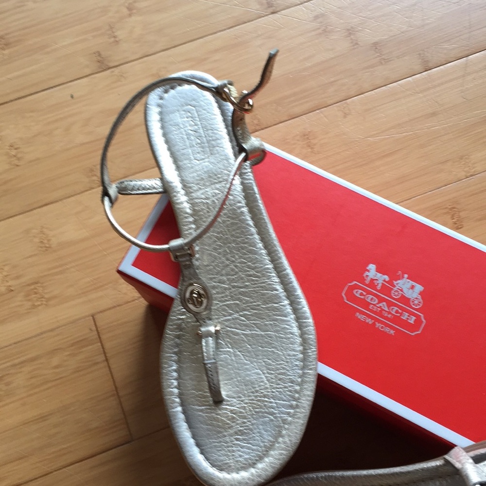 Coach sandals . Free gifts 🎁 with purchase - Picture 2 of 8
